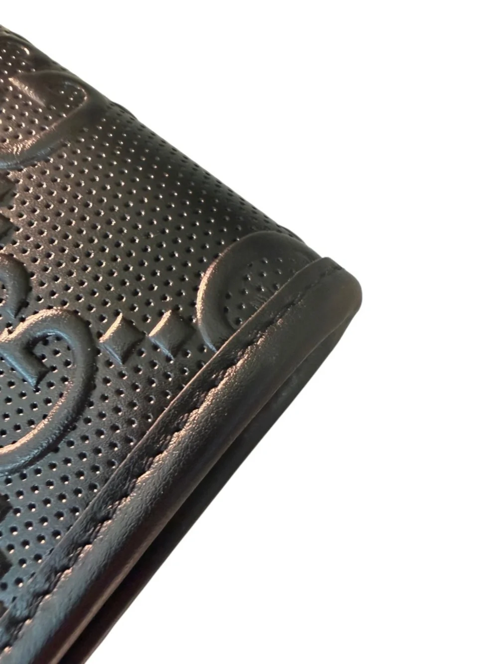 Gucci GG Embossed Mini Messenger/Phone Crossbody Bag